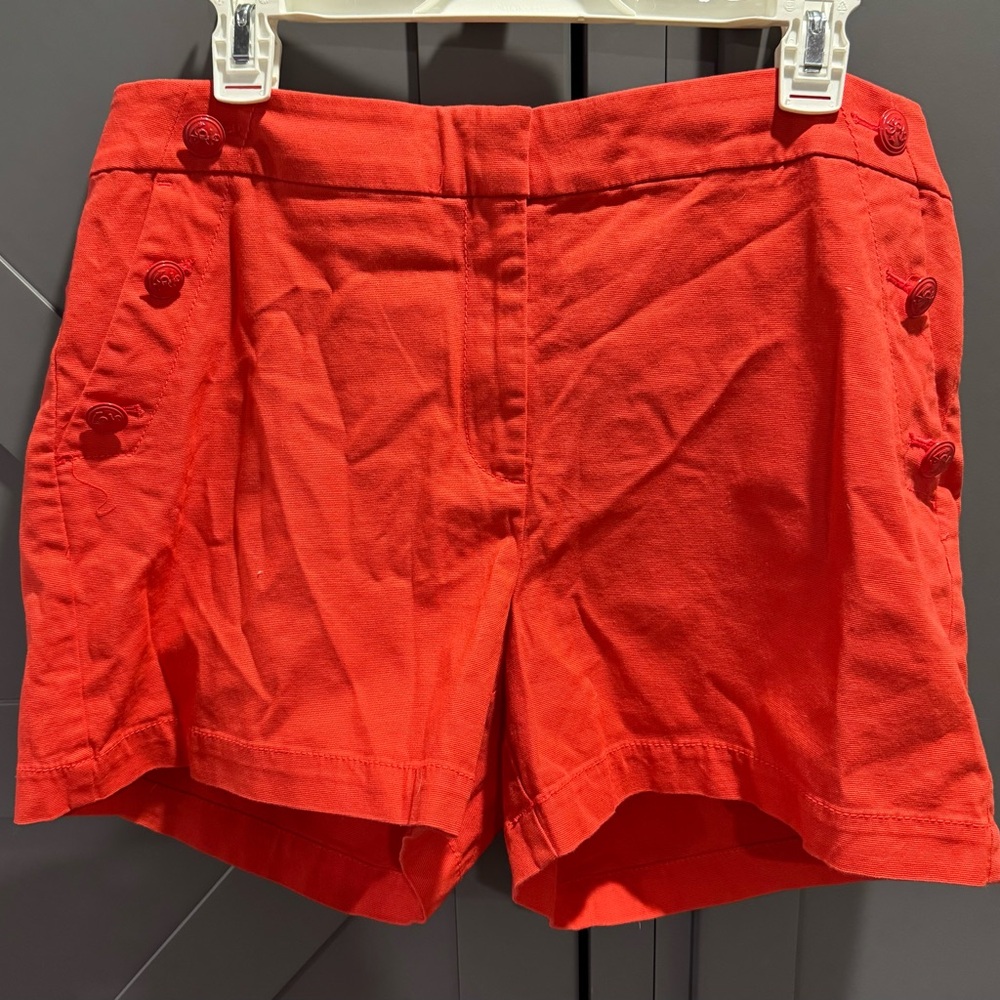 NWOT Loft - The Rivera short- Sailor shorts with decorative buttons - Picture 2 of 9